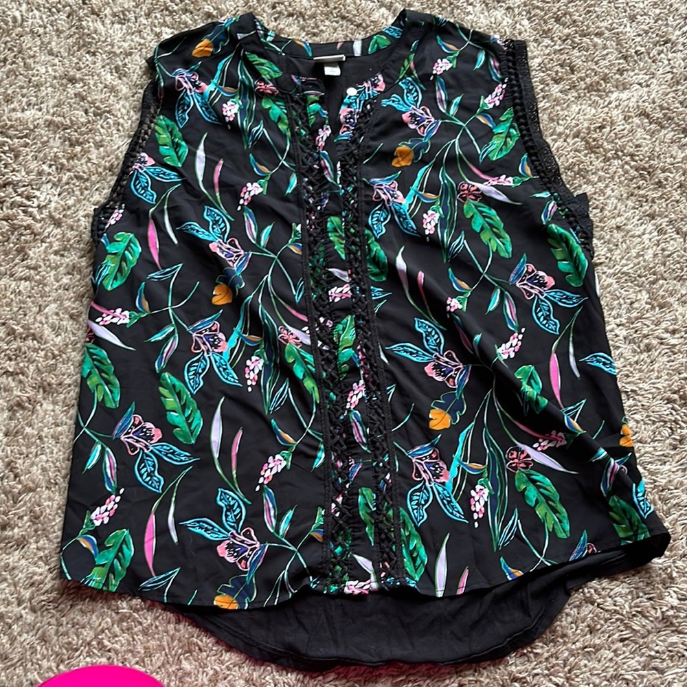 A new day large tank top